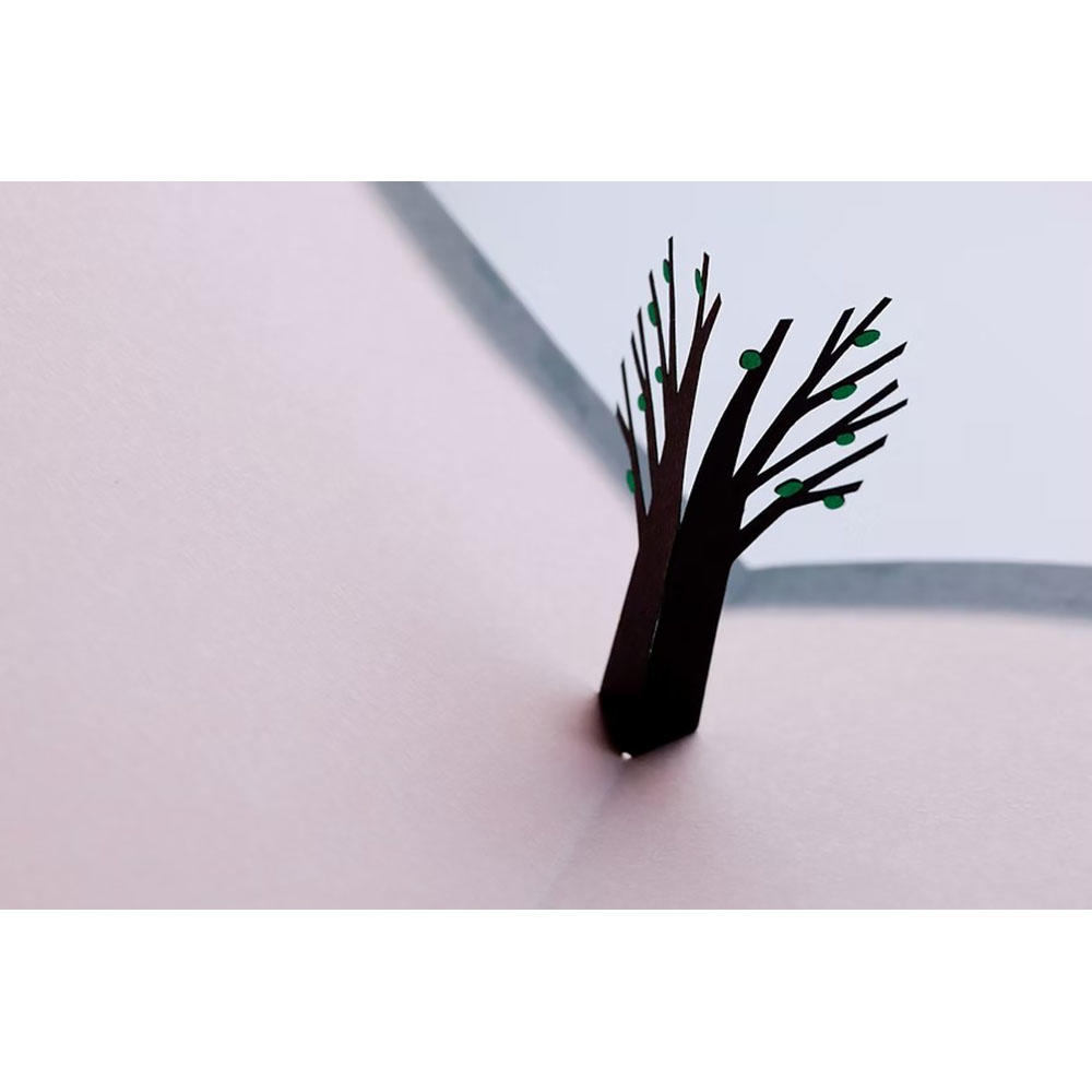 ポップアップ絵本『Little tree』 駒形克己