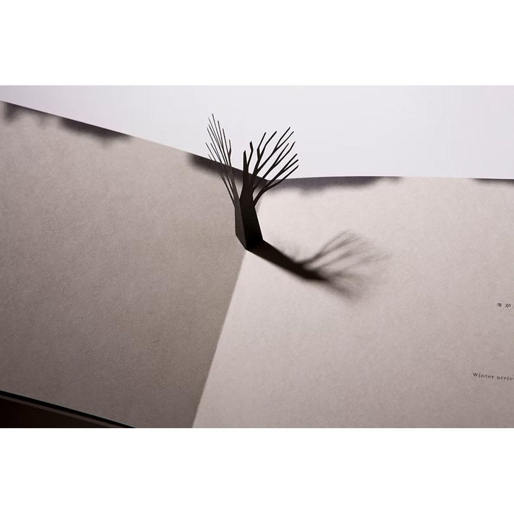 ポップアップ絵本『Little tree』 駒形克己