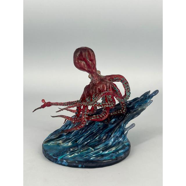 【海洋堂：作品】伊藤若冲 赤蛸「京紅錦(きょうあかにしき)」※京都 蔦屋書店限定　2026年6月下旬～7月上旬頃発送予定