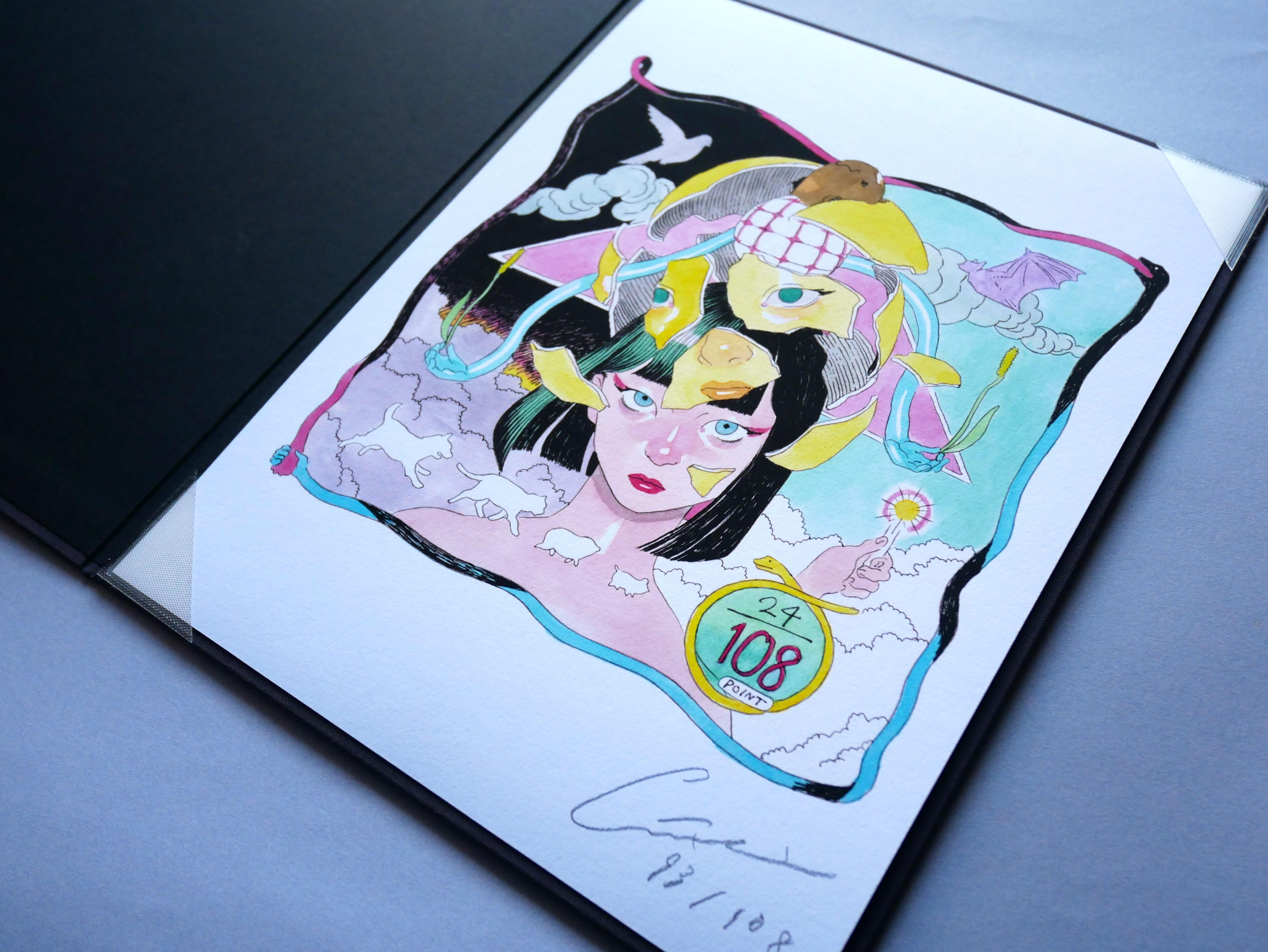 【108部限定／我喜屋位瑳務(がきやいさむ)】 guinea mate 特装版 作品集