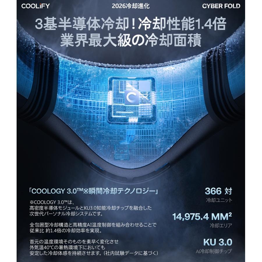 【お取り寄せ】TORRAS（トラス） COOLIFY CYBER FOLD ネッククーラー ブラック