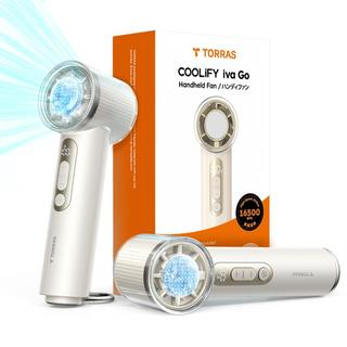【お取り寄せ】TORRAS（トラス） COOLIFY iva GO ハンディファン アイボリー 