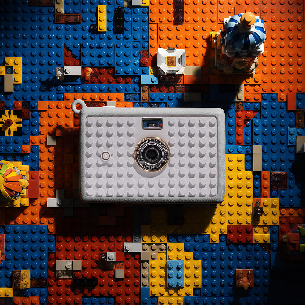 PaperShoot ペーパーシュート　Quartz Cube 20 MP Aura Bricks Camera Set w/ 64G SD & 2 batteries