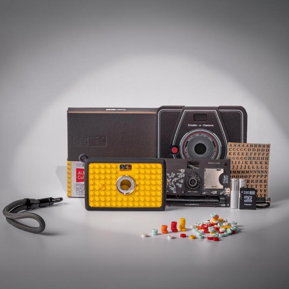 PaperShoot ペーパーシュート　Aura Bricks Camera Set /イエローブリック（Yellow Brick)