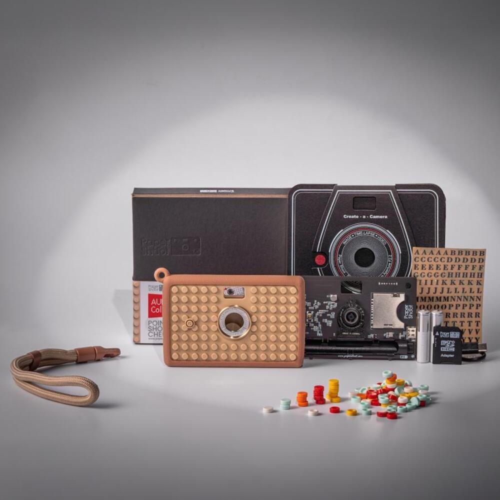 PaperShoot ペーパーシュート　Aura Bricks Camera Set /オート（Oat Patch)