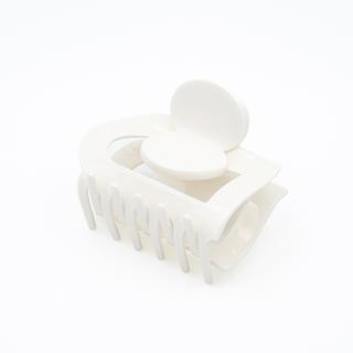 【瓜生太郎】Hair Claw M size_Pure White　ヘアクリップ