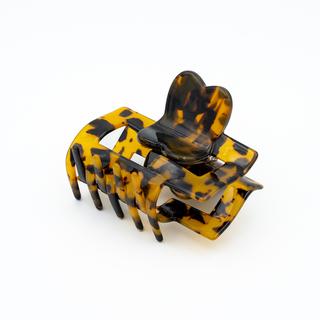 【瓜生太郎】Hair Claw M size_Honey Leopard　ヘアクリップ