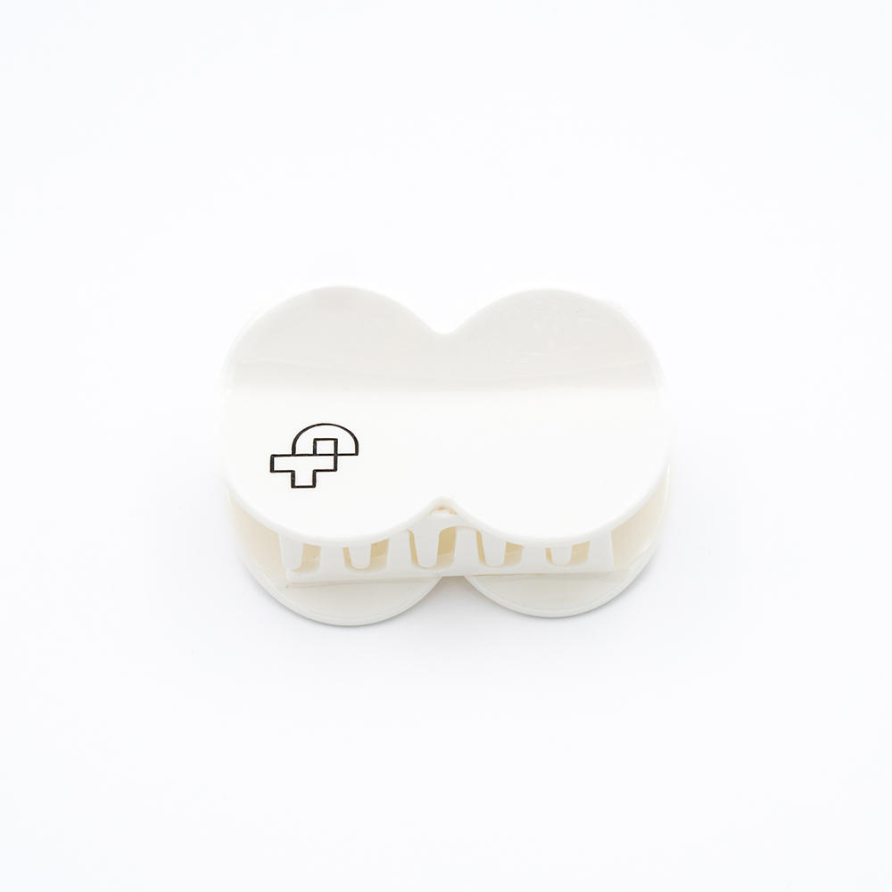 【瓜生太郎】Hair Claw S size_Pure White　ヘアクリップ