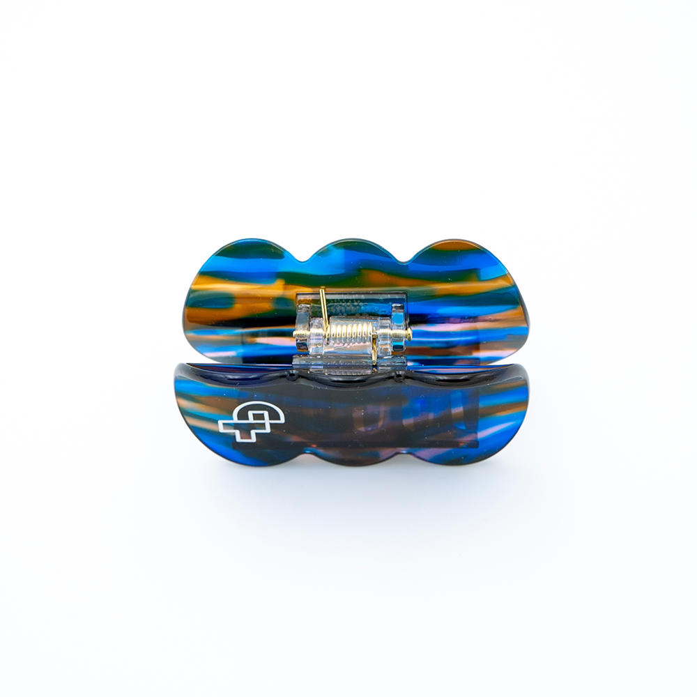 【瓜生太郎】Hair Claw S size_Sunset Blue　ヘアクリップ