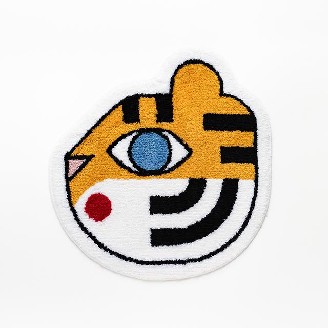 【瓜生太郎】Rug_TIGER　ラグ