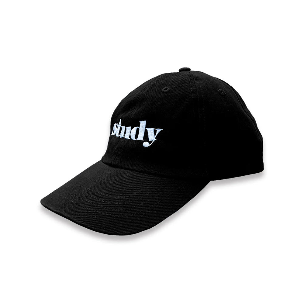 STUDY CAP (BLACK)『STUDY MAGAZINE』キャップ
