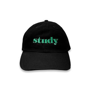STUDY CAP(BLACK WITH GREEN)『STUDY MAGAZINE』キャップ