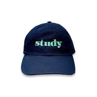 STUDY CAP (NAVY WITH MINT GREEN)『STUDY MAGAZINE』キャップ