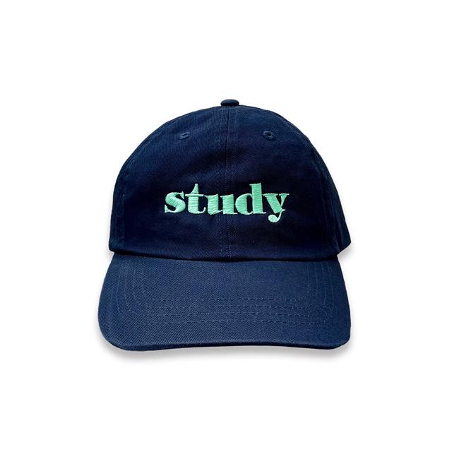 STUDY CAP (NAVY WITH MINT GREEN)『STUDY MAGAZINE』キャップ