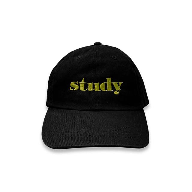 STUDY CAP (BLACK WITH ARMY GREEN)『STUDY MAGAZINE』キャップ