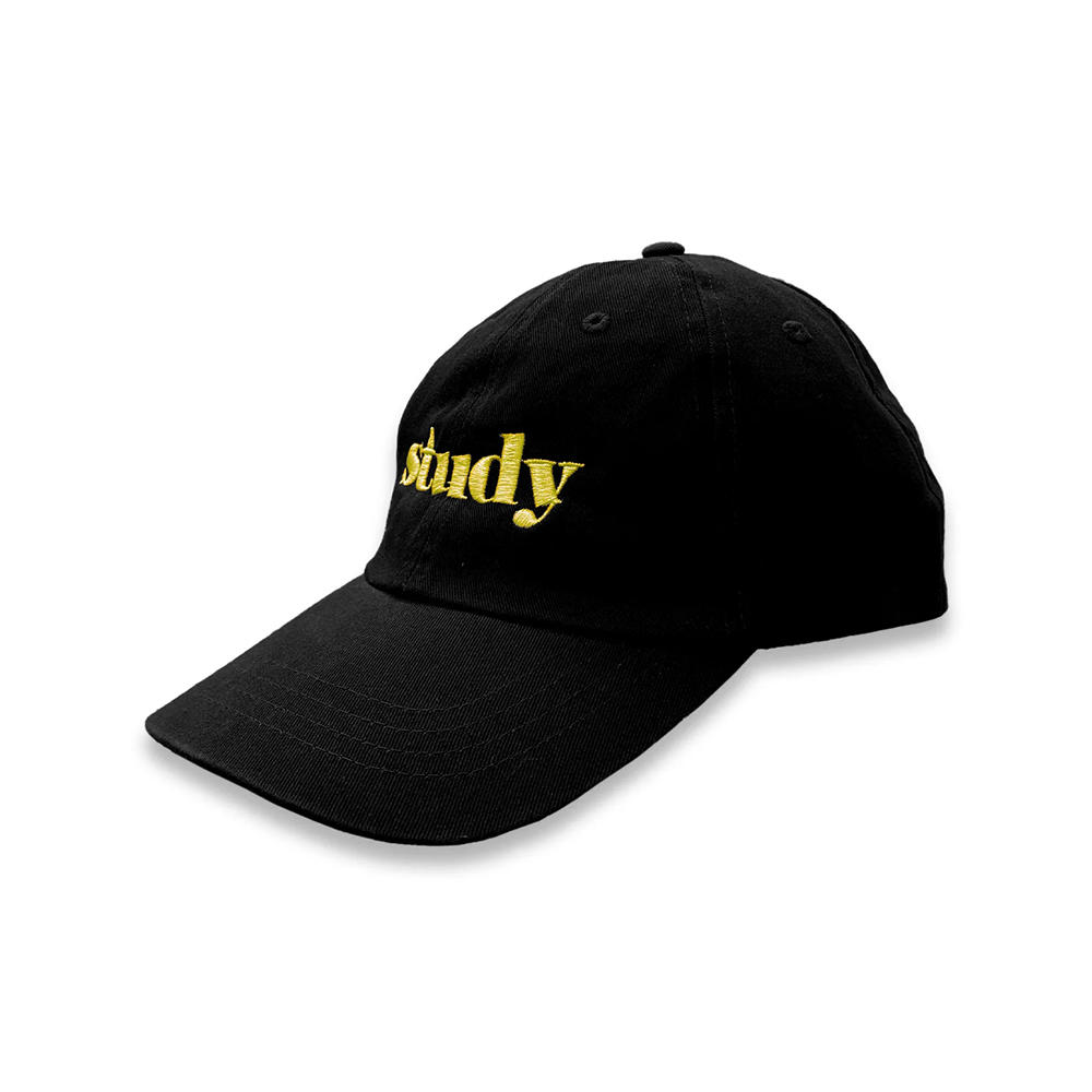 STUDY CAP (BLACK WITH GOLD)『STUDY MAGAZINE』キャップ