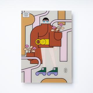 【受注作品】Flower Growing Dress　瓜生太郎　8月末頃ご配送