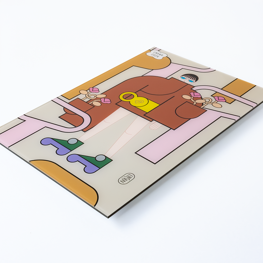 【受注作品】Flower Growing Dress　瓜生太郎　8月末頃ご配送