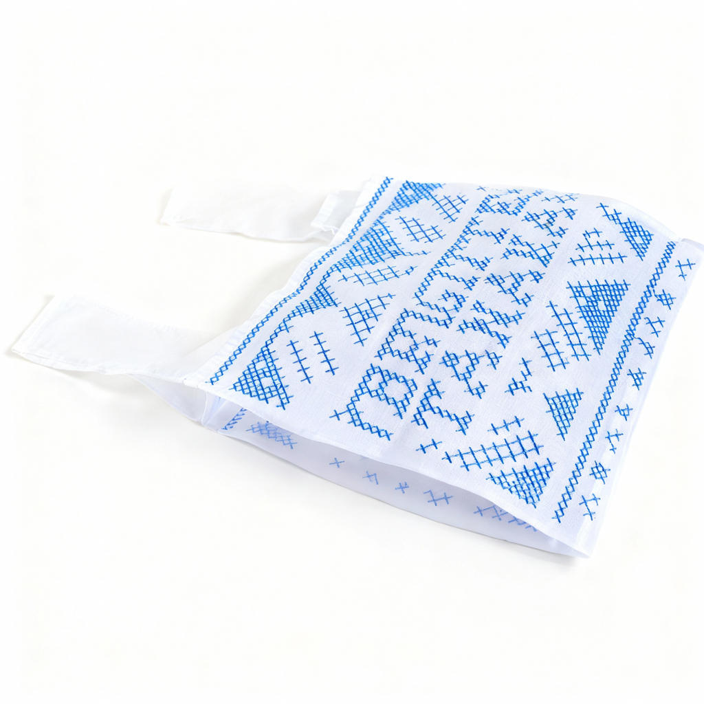 BRIGITTE TANAKA　POINT CROIX BT BLUE BAG