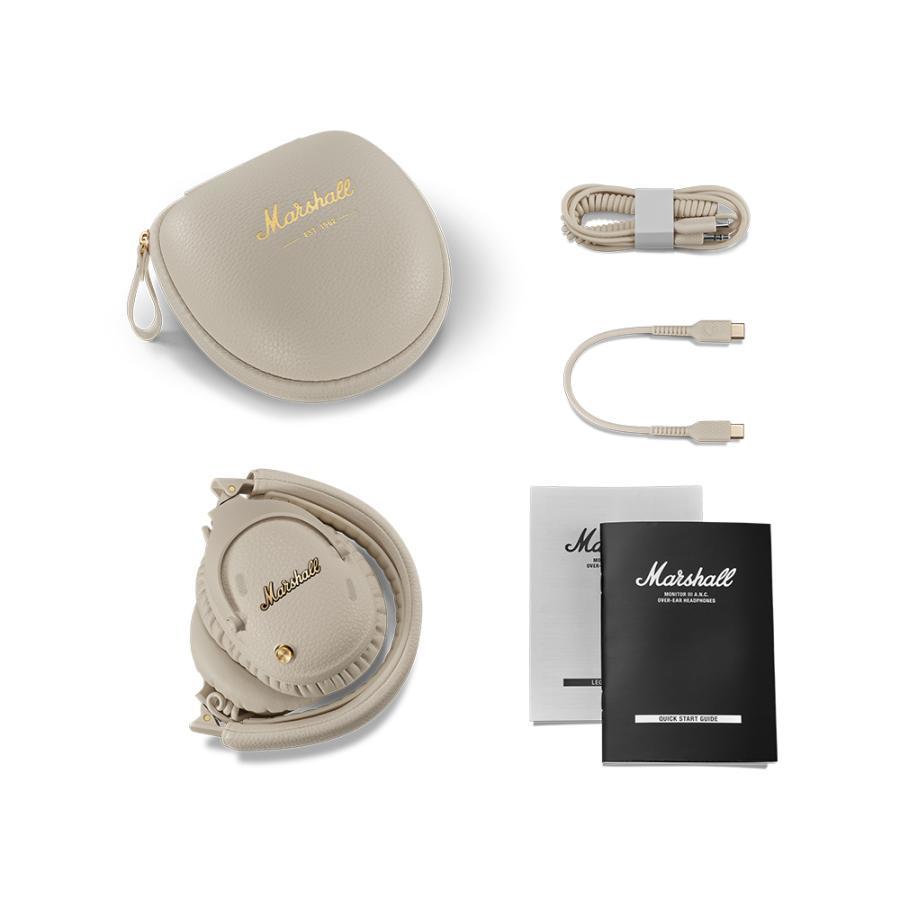 Marshall(マーシャル) ワイヤレスヘッドホン Monitor3 ANC クリーム