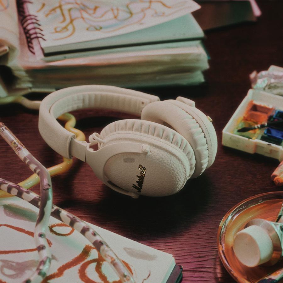 Marshall(マーシャル) ワイヤレスヘッドホン Monitor3 ANC クリーム