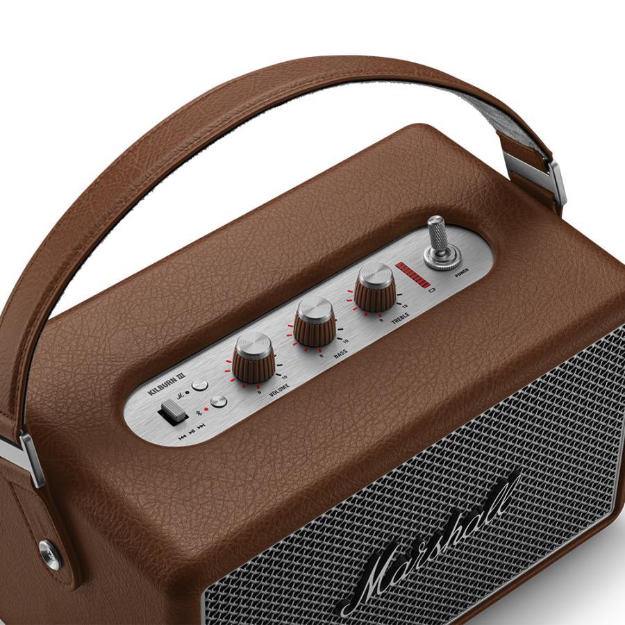 Marshall(マーシャル) ポータブルスピーカー Kilburn3 ブラウン 
