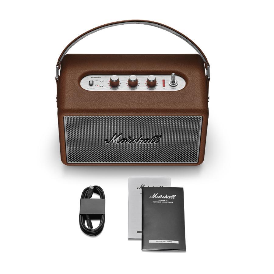 Marshall(マーシャル) ポータブルスピーカー Kilburn3 ブラウン 