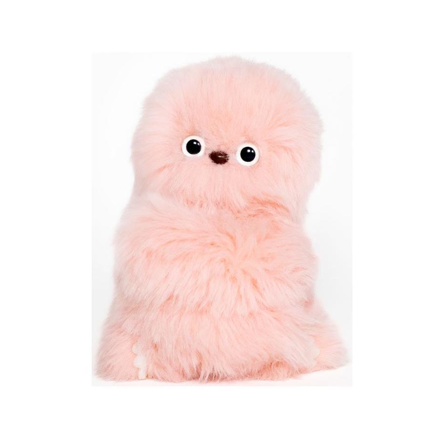 mirumi_Pink_ちら見するチャームロボット「みるみ」ピンク