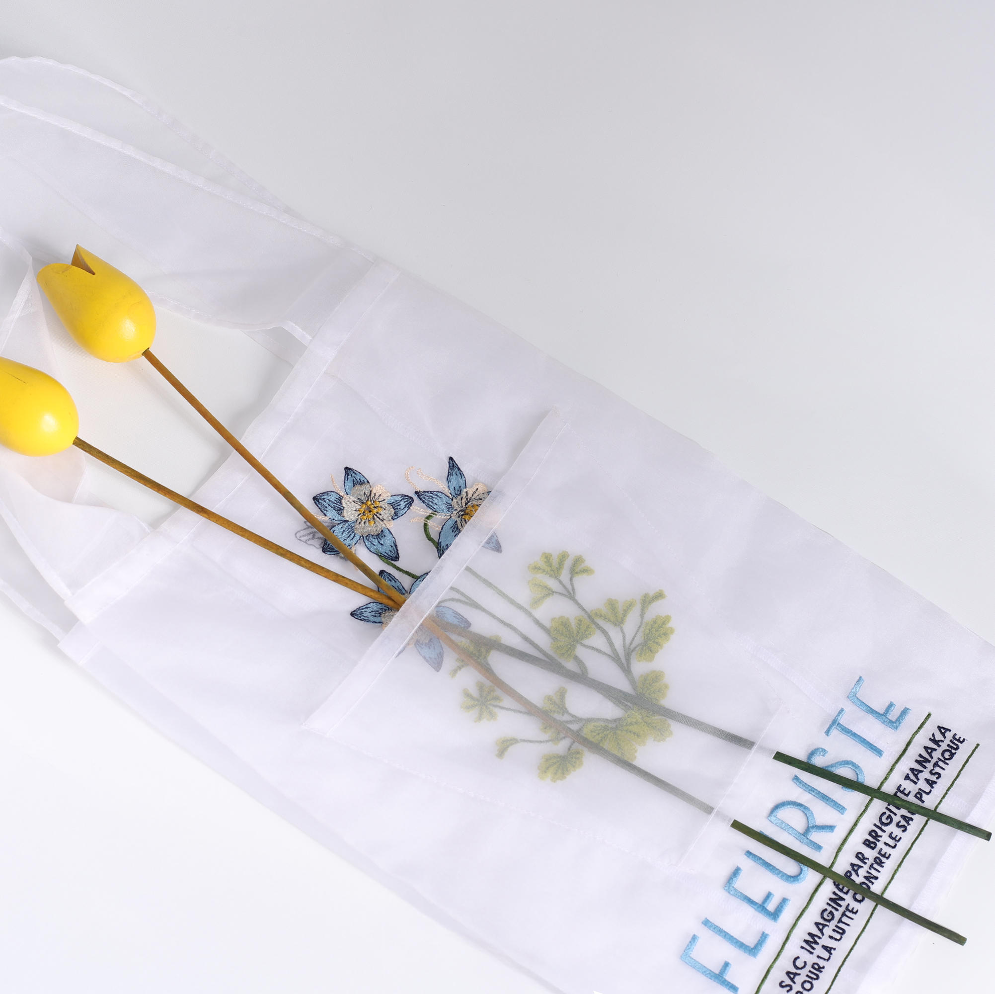 BRIGITTE TANAKA　Sac Fleuriste Aquilegia