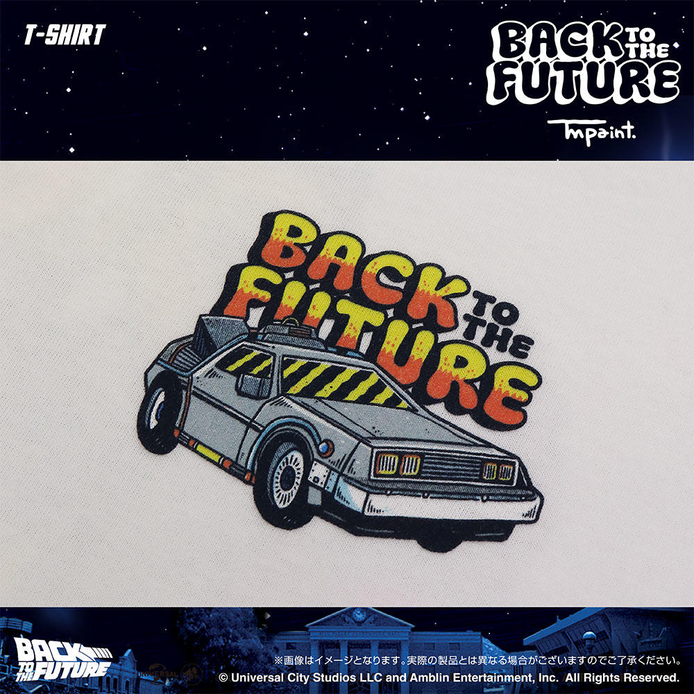 Back To The Future(バックトゥザフューチャー) x TM paint Ｔシャツ Key Visual