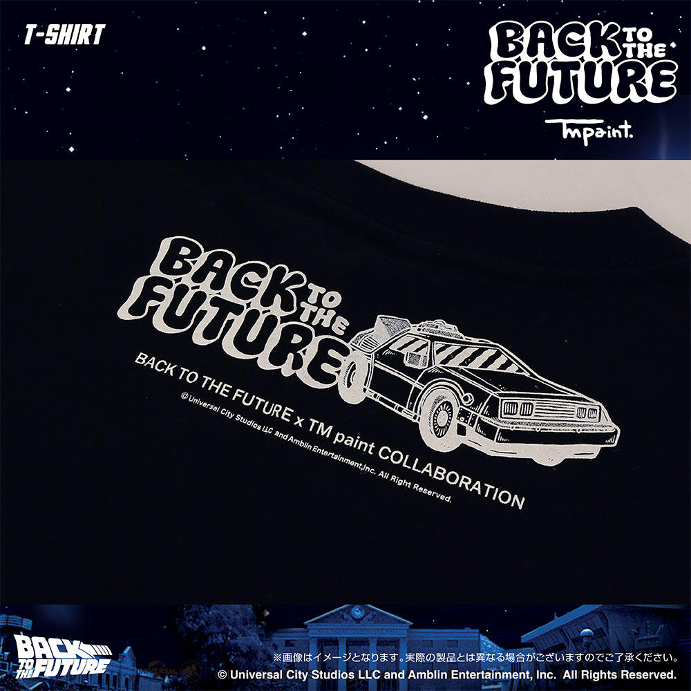 Back To The Future(バックトゥザフューチャー) x TM paint Ｔシャツ Key Visual