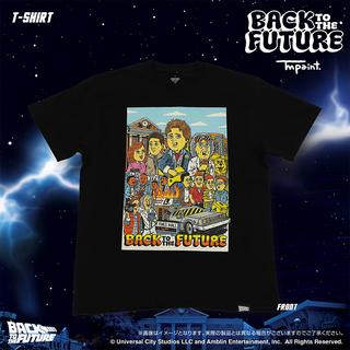 Back To The Future(バックトゥザフューチャー) x TM paint Ｔシャツ Key Visual