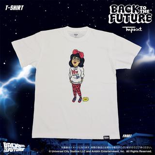 Back To The Future(バックトゥザフューチャー) x TM paint Ｔシャツ Linda(リンダ)