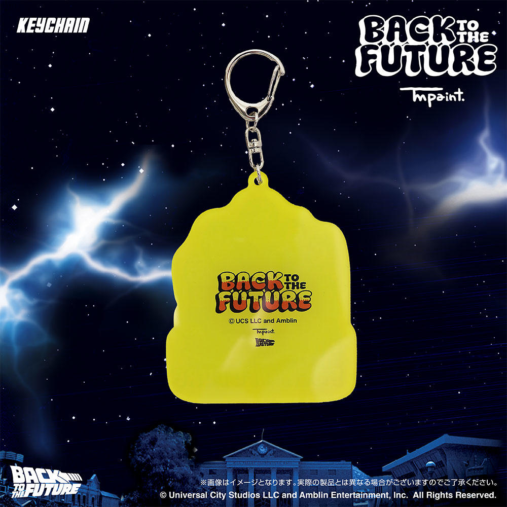 Back To The Future(バックトゥザフューチャー) x TM paint キーチェーン Key Visual