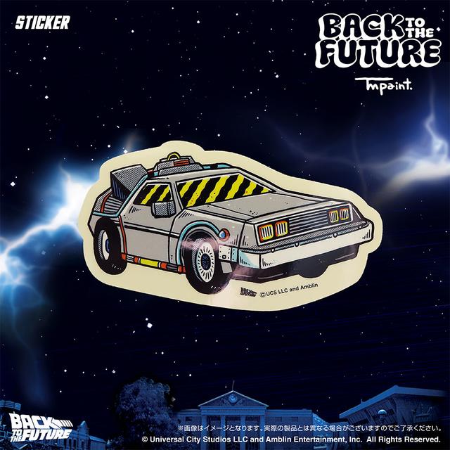 ステッカーDelorean(デロリアン)