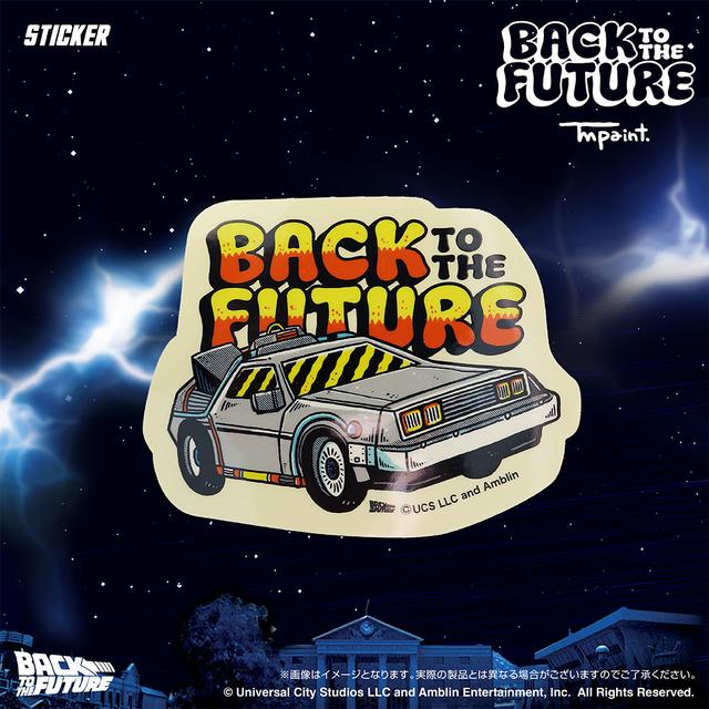 ステッカーDelorean(デロリアン ロゴ)