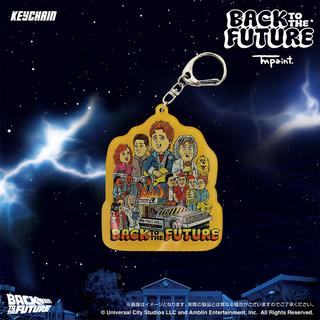 Back To The Future(バックトゥザフューチャー) x TM paint キーチェーン Key Visual