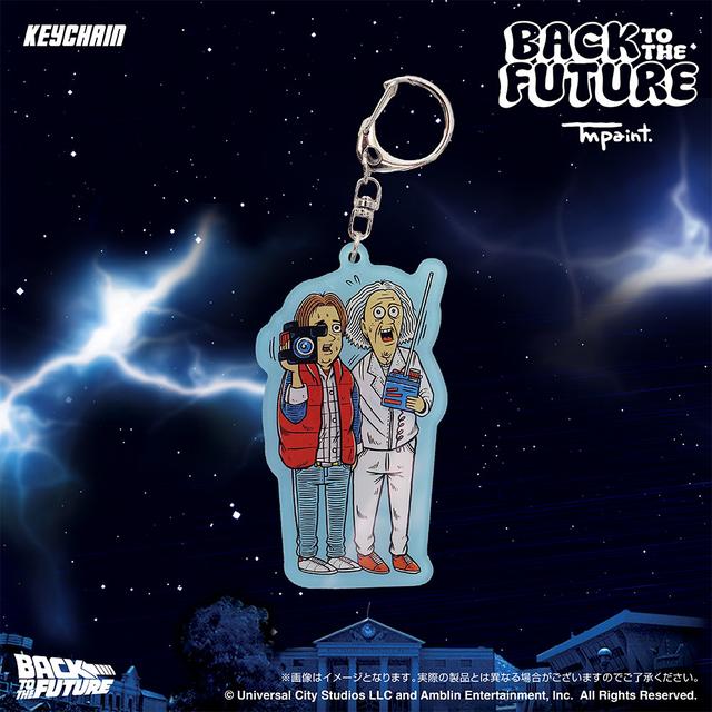 キーチェーン Marty & Doc(マーティ＆ドク)