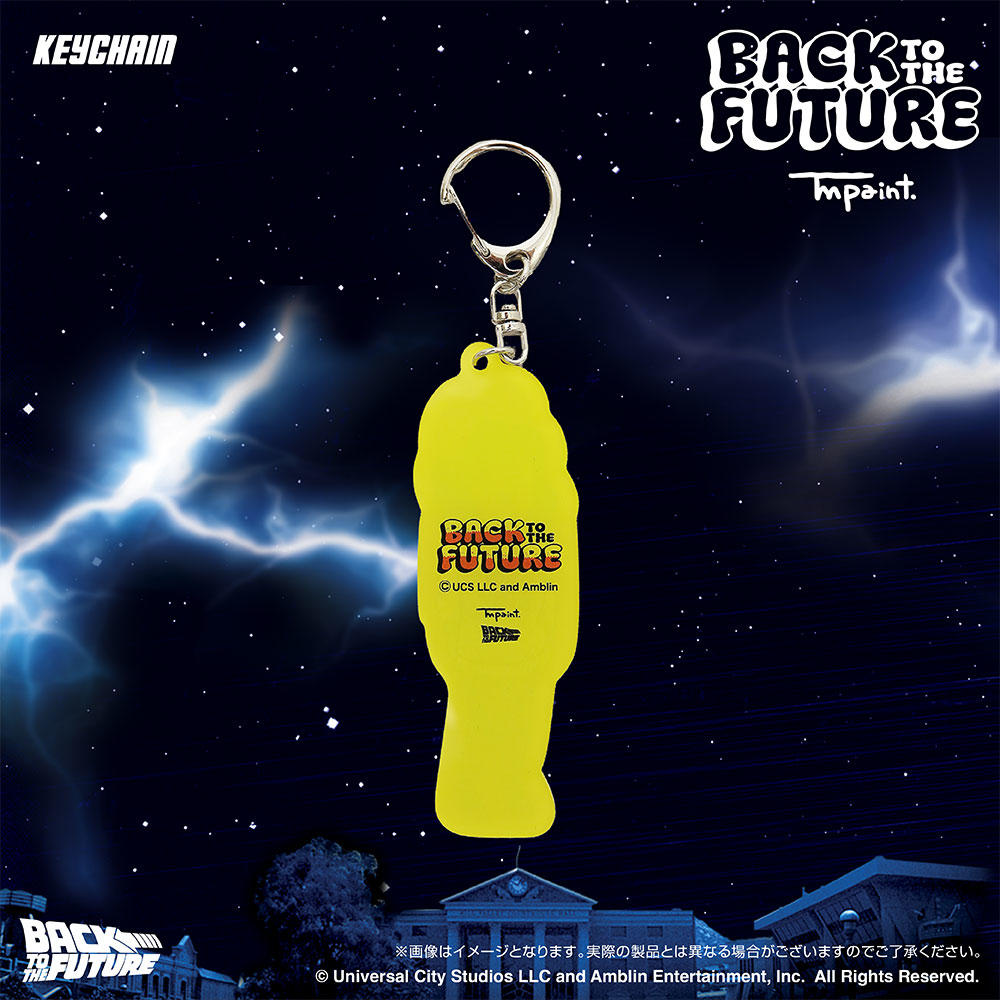 Back To The Future(バックトゥザフューチャー) x TM paint キーチェーン Linda(リンダ)