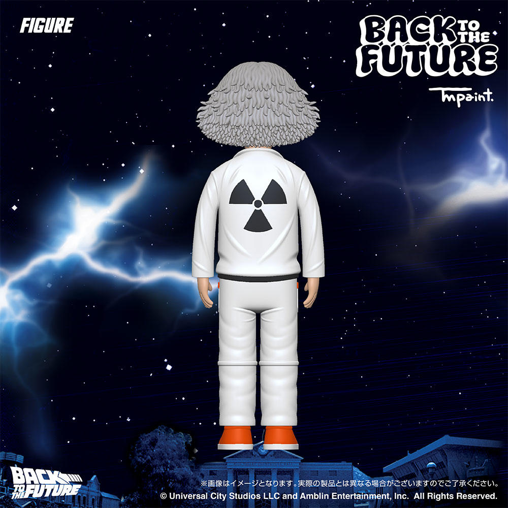 【受注生産：7月末頃お渡し予定】Back To The Future(バックトゥザフューチャー) x TM paint Vinyl Collectible Figure Marty & Doc(マーティ＆ドク)