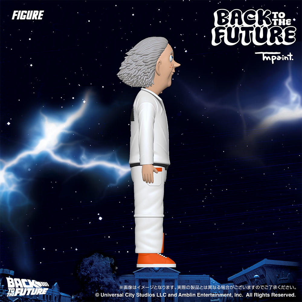 【受注生産：7月末頃お渡し予定】Back To The Future(バックトゥザフューチャー) x TM paint Vinyl Collectible Figure Marty & Doc(マーティ＆ドク)