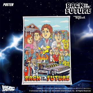 Back To The Future(バックトゥザフューチャー) x TM paint B2ポスター