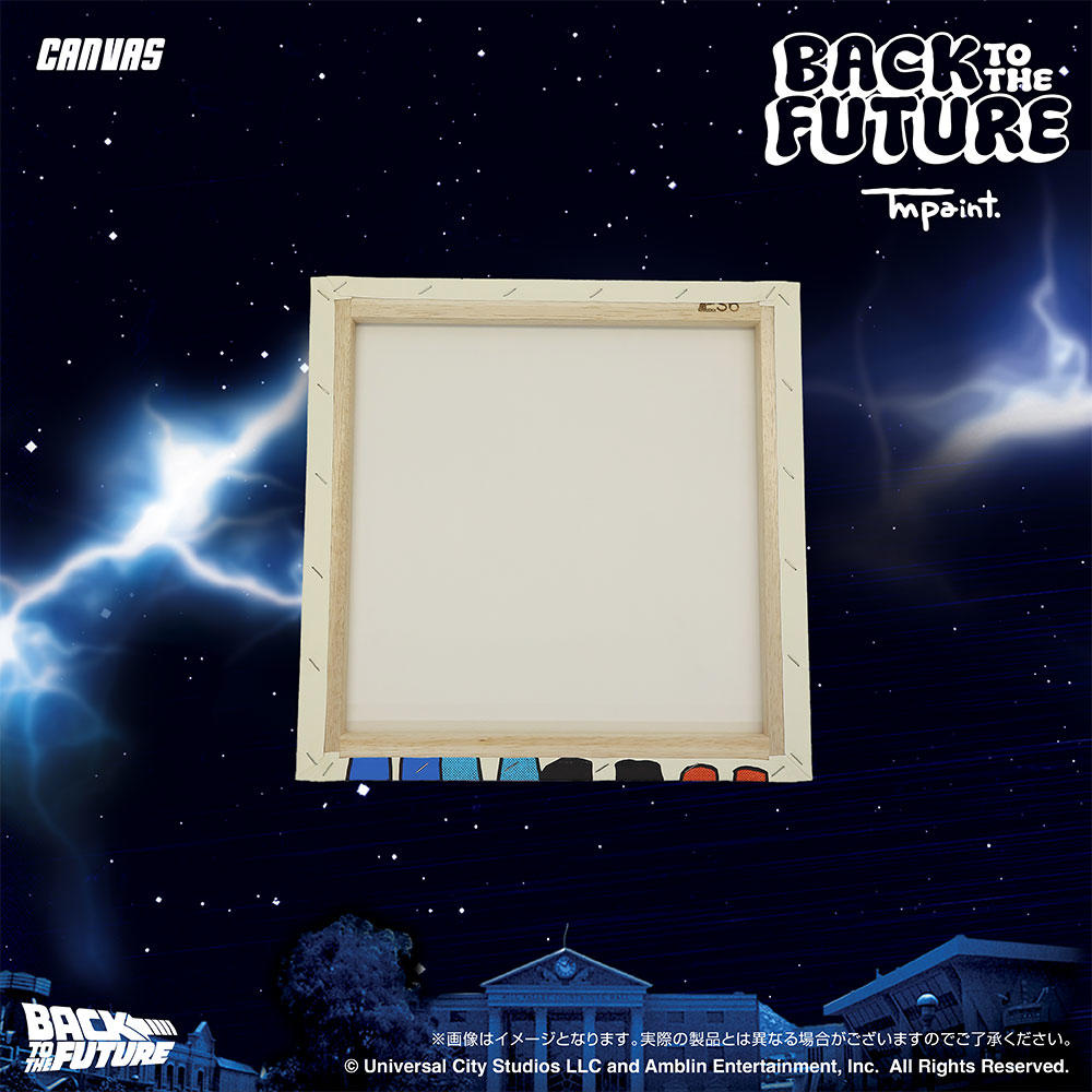 【受注生産：7月末頃お渡し予定】Back To The Future(バックトゥザフューチャー) x TM paint キャンバス Biff and His Gang(ビフのギャング達)
