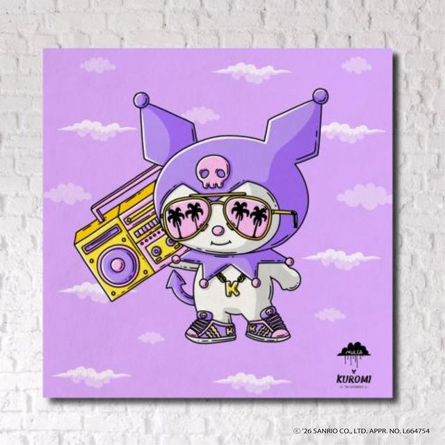 【予約・受注生産】MULGA x SANRIO CHARACTERS_Kuromi（サンリオキャラクターズ ジークレ作品）※6月下旬以降にお届け予定　