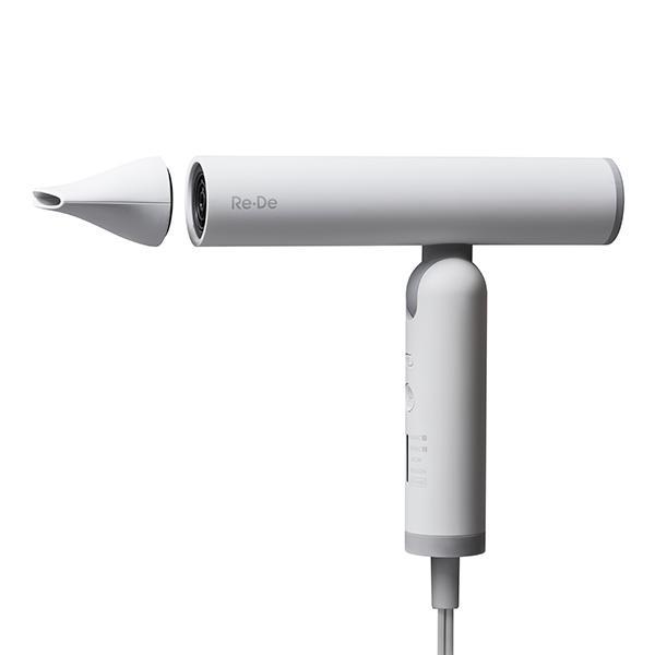 Re・De(リデ) Hairdry＋(ヘアドライプラス） ホワイト ドライヤー