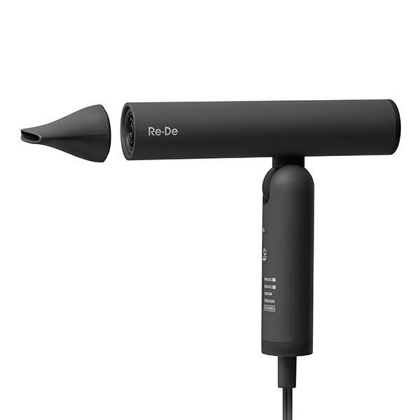 Re・De(リデ) Hairdry＋(ヘアドライプラス） ブラック ドライヤー