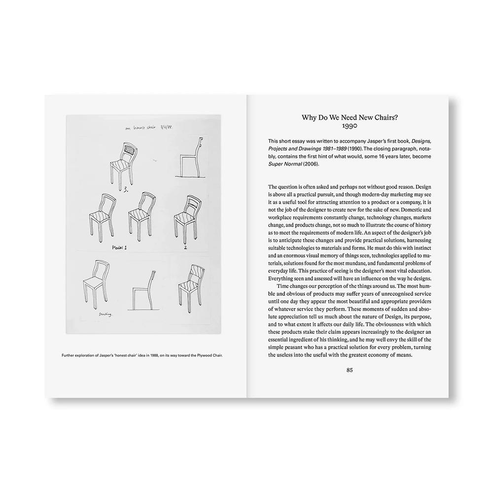 【予約／4月末入荷予定】THE UNIMPORTANCE OF FORM AND OTHER ARGUMENTS... by Jasper Morrison　ジャスパー・モリソン作品集