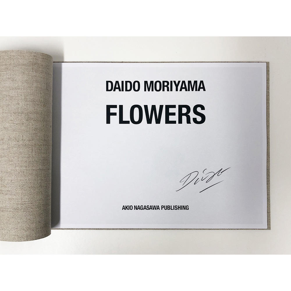 【限定350部／サイン&ナンバー入】 FLOWERS　森山大道写真集