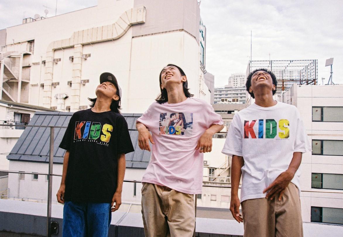 【KIDS×weber】 Logo T Shirt White Lサイズ