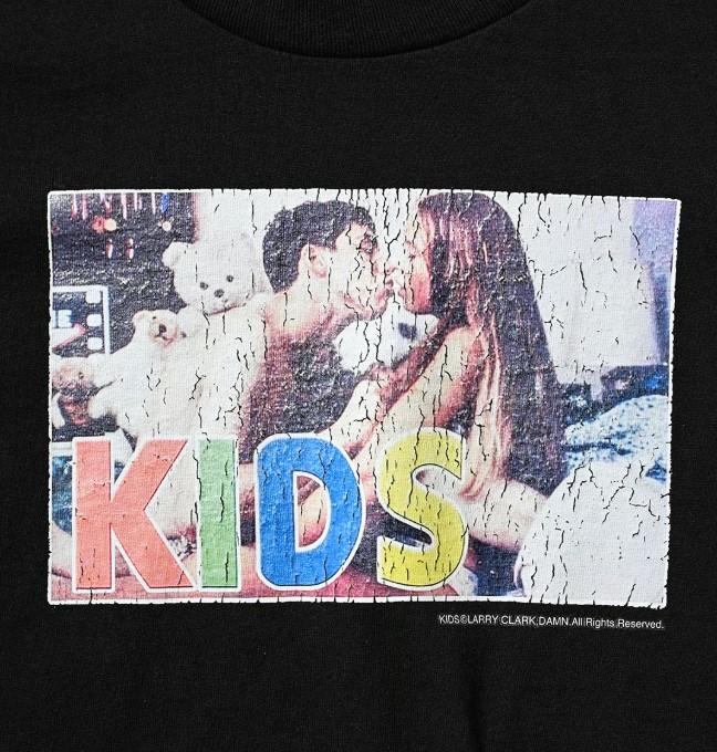 【KIDS×weber】 Photo T Shirt Black XLサイズ